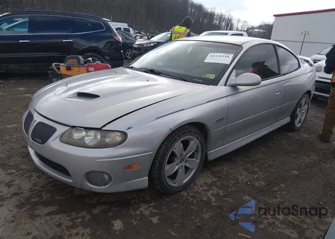 2004 Pontiac Gto z USA, uszkodzony, nr VIN 6G2VX12G74L260070